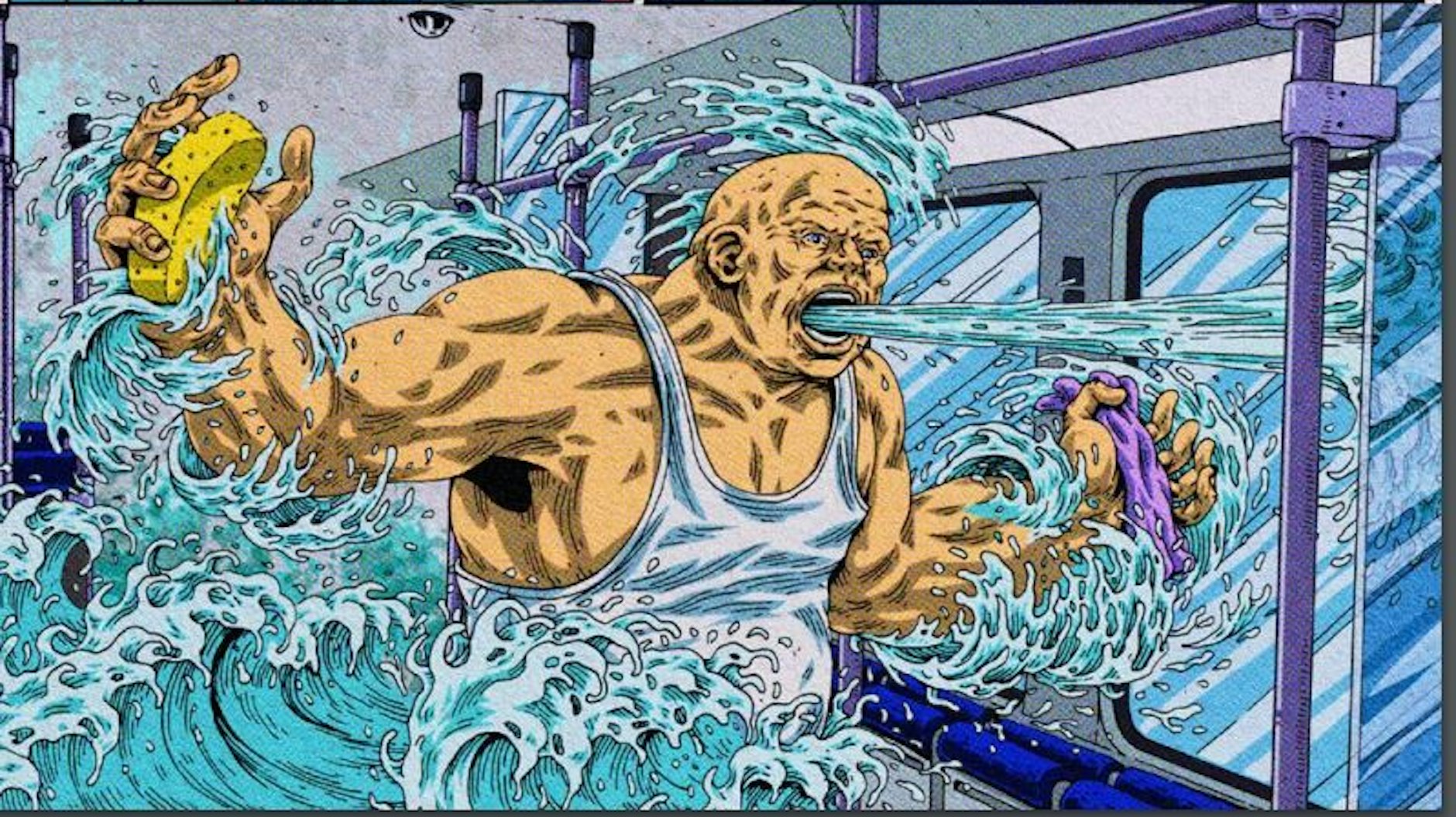 Und so sieht die von Rummelsnuff gespielte Figur der YouTube-Serie im Comic aus.