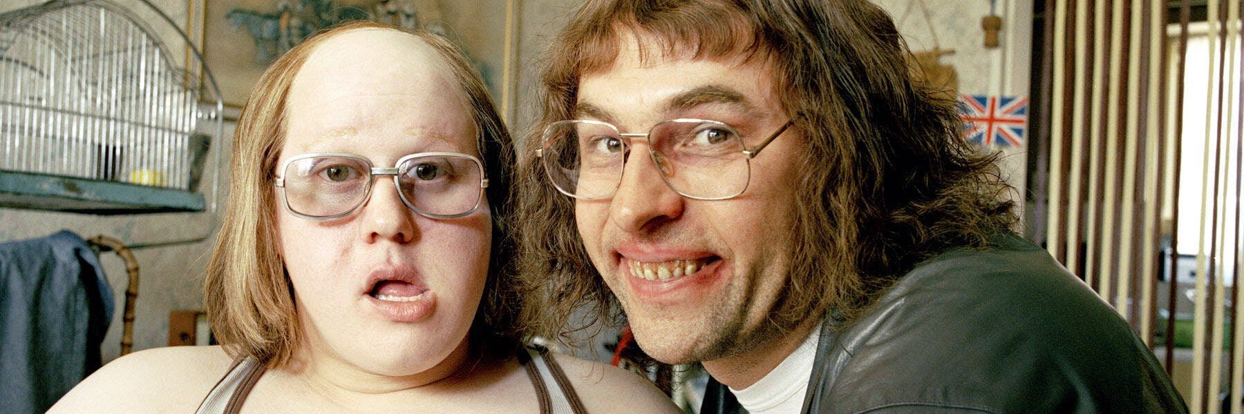 Matt Lucas (l.) mit David Walliams als Lou and Andy in der Serie „Little Britain“.