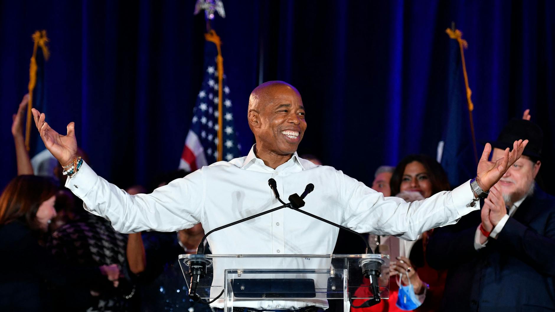 Das neue Oberhaupt von New York City: Demokrat Eric Adams.