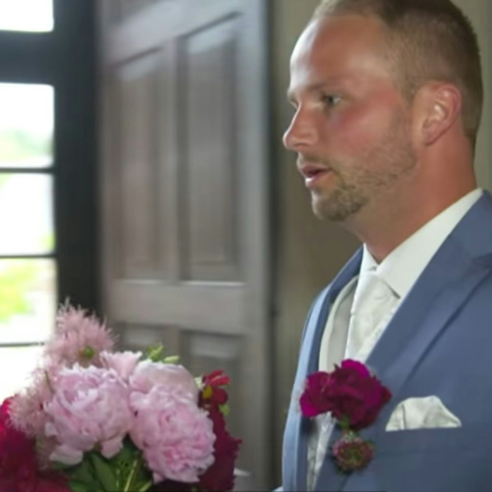 „Hochzeit auf den ersten Blick“-Bräutigam Michael ist vor der Trauung sichtlich nervös.