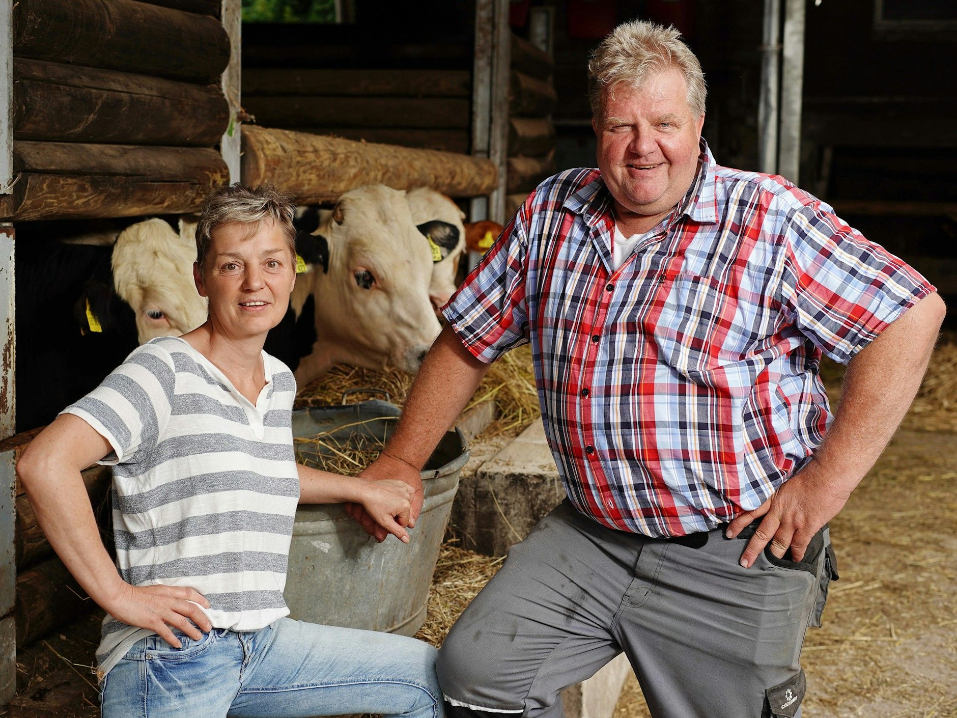 „Bauer sucht Frau“-Rinderhalter Torsten muss bei Karin ein dickes Fell beweisen. 