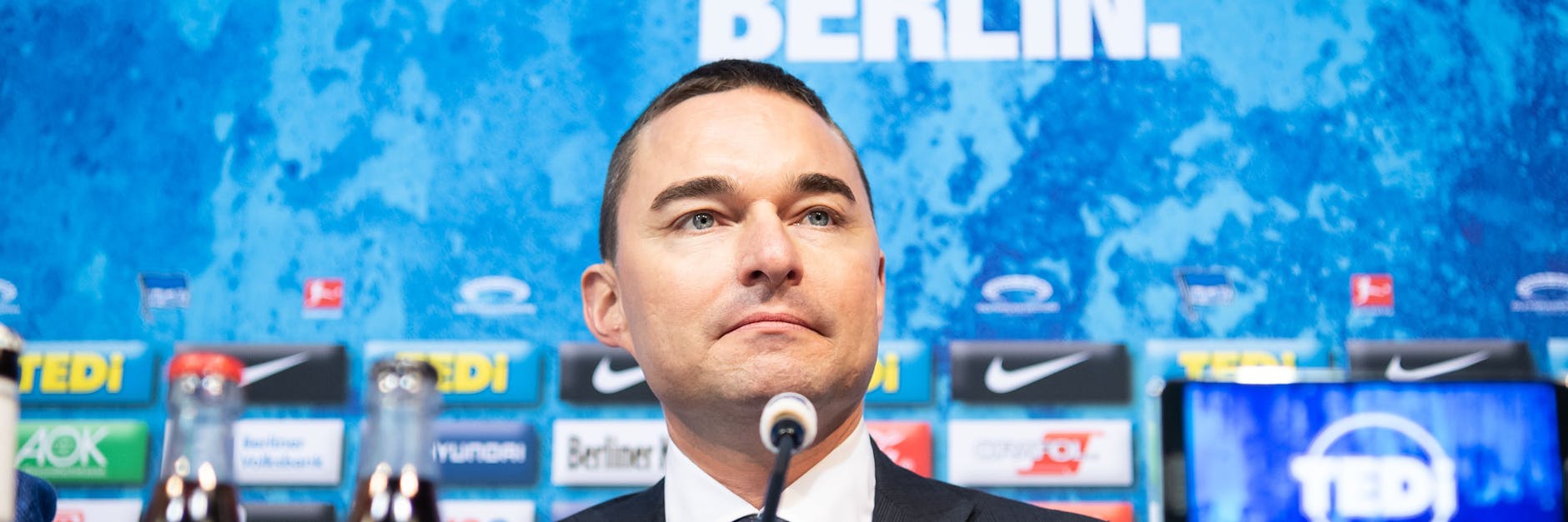 Hertha-Investor Lars Windhorst blickt trotz der Insolvenz-Meldungen positiv in die Zukunft.