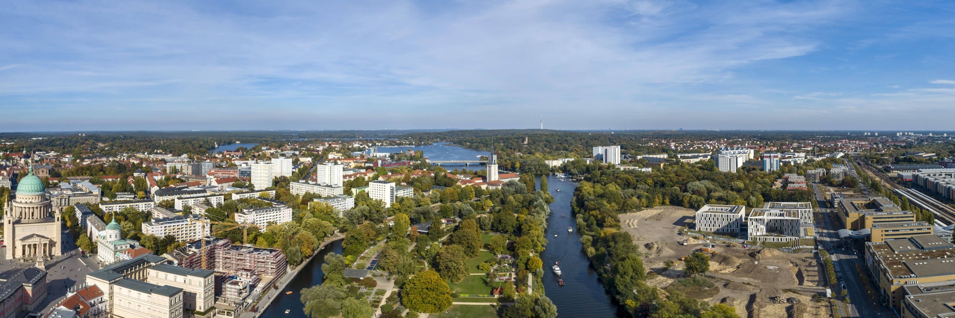 Die Innenstadt von Potsdam: Hier will ein Eigentümer 111 Seniorinnen und Senioren vertreiben.