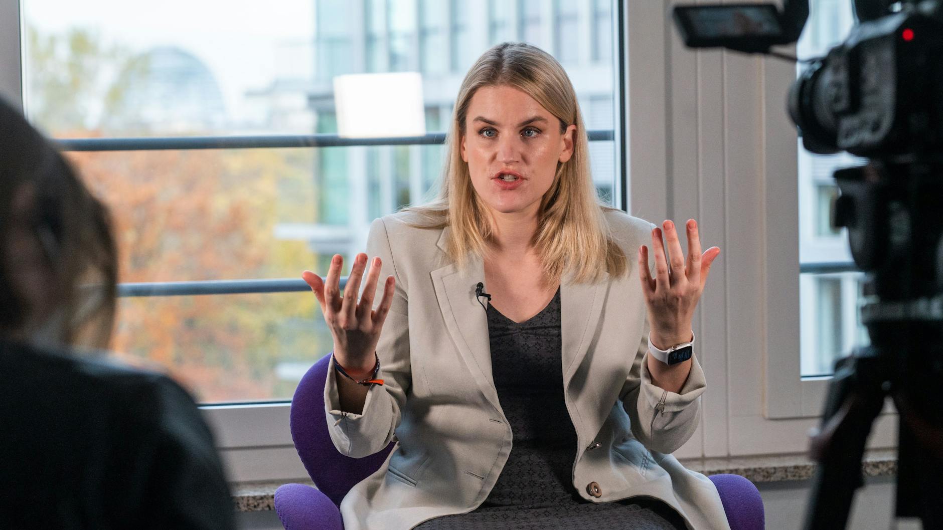 Frances Haugen, Facebook-Whistleblowerin, in einem Interview. 
