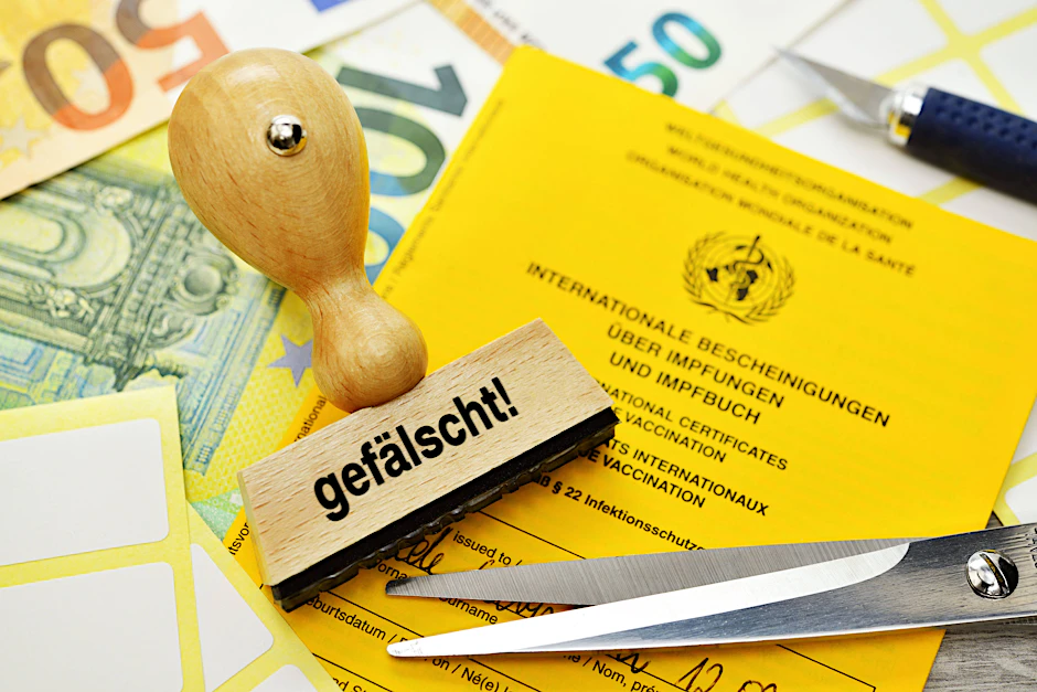 Immer wieder tauchen Impfverweigerer in Apotheken mit gefälschten Impfpässen auf, um sich ein digitales Impfzertifikat zu erschleichen. Damit soll Schluss sein (Symbolbild).&nbsp;