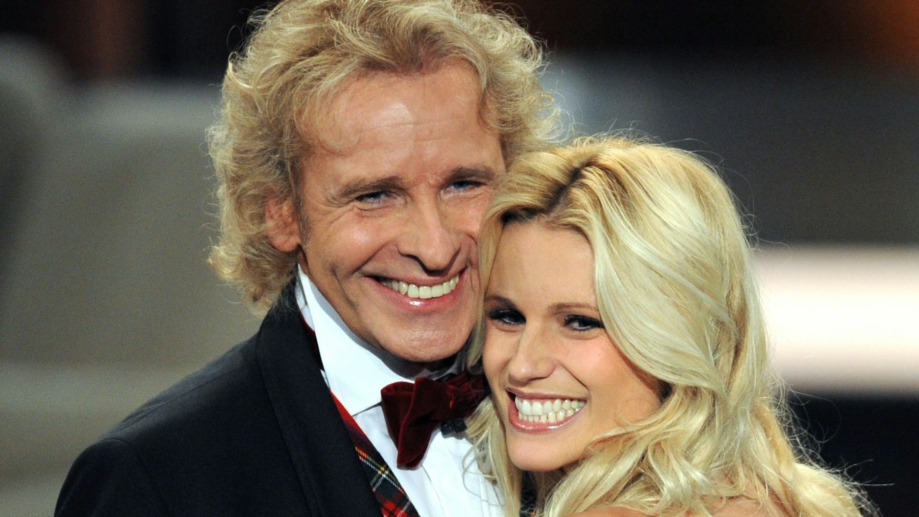 „Wetten, dass..?“: Michelle Hunziker steht Thomas Gottschalk wieder zur Seite.&nbsp;