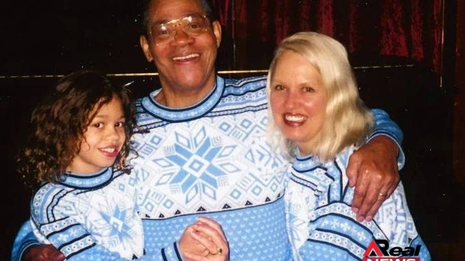 Sheila von Wiese&nbsp;und James Mack mit ihrer Tochter Heather.