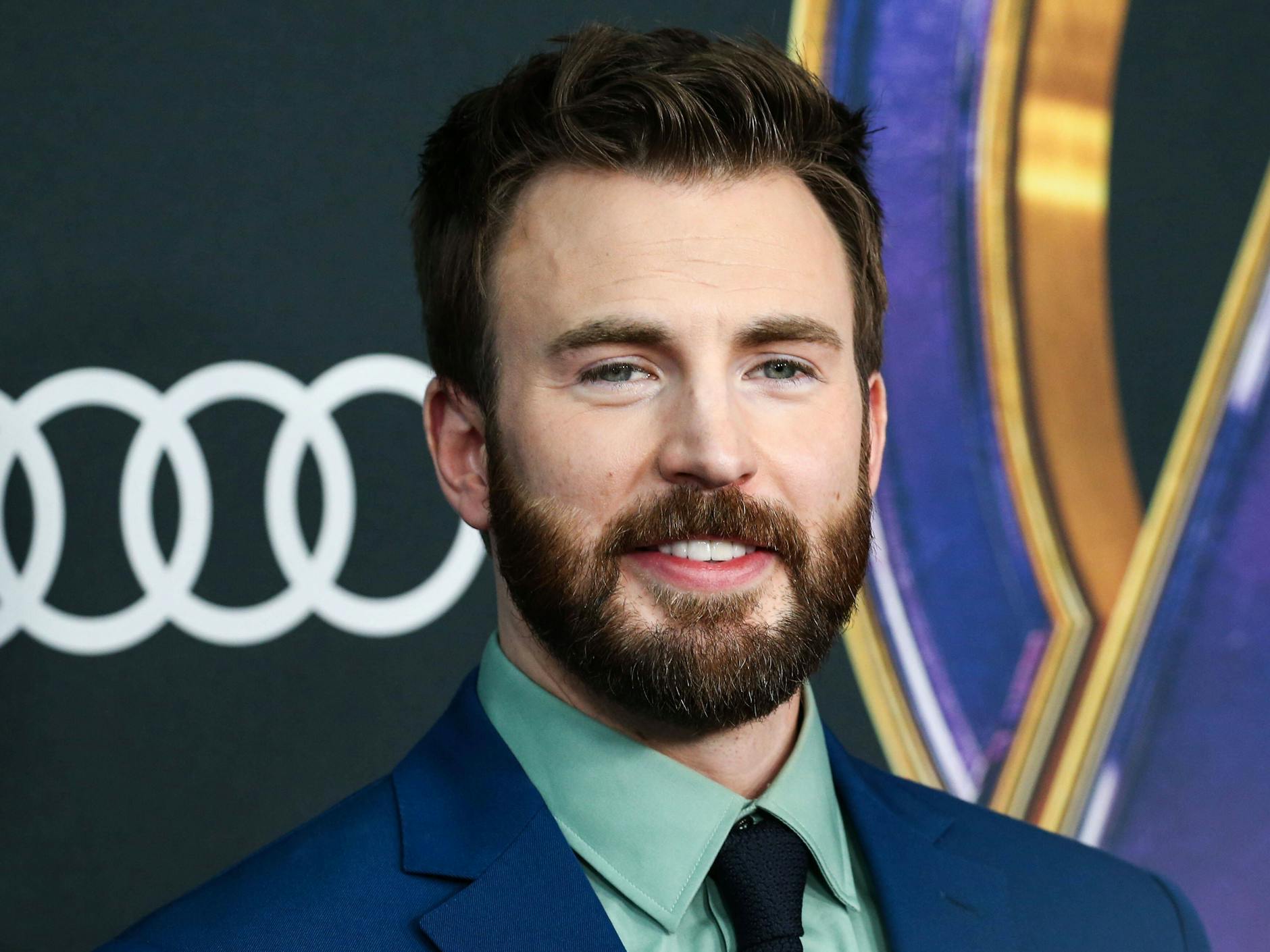 Chris Evans: Bleibt bei dem Buhei um sich bemerkenswert locker.
