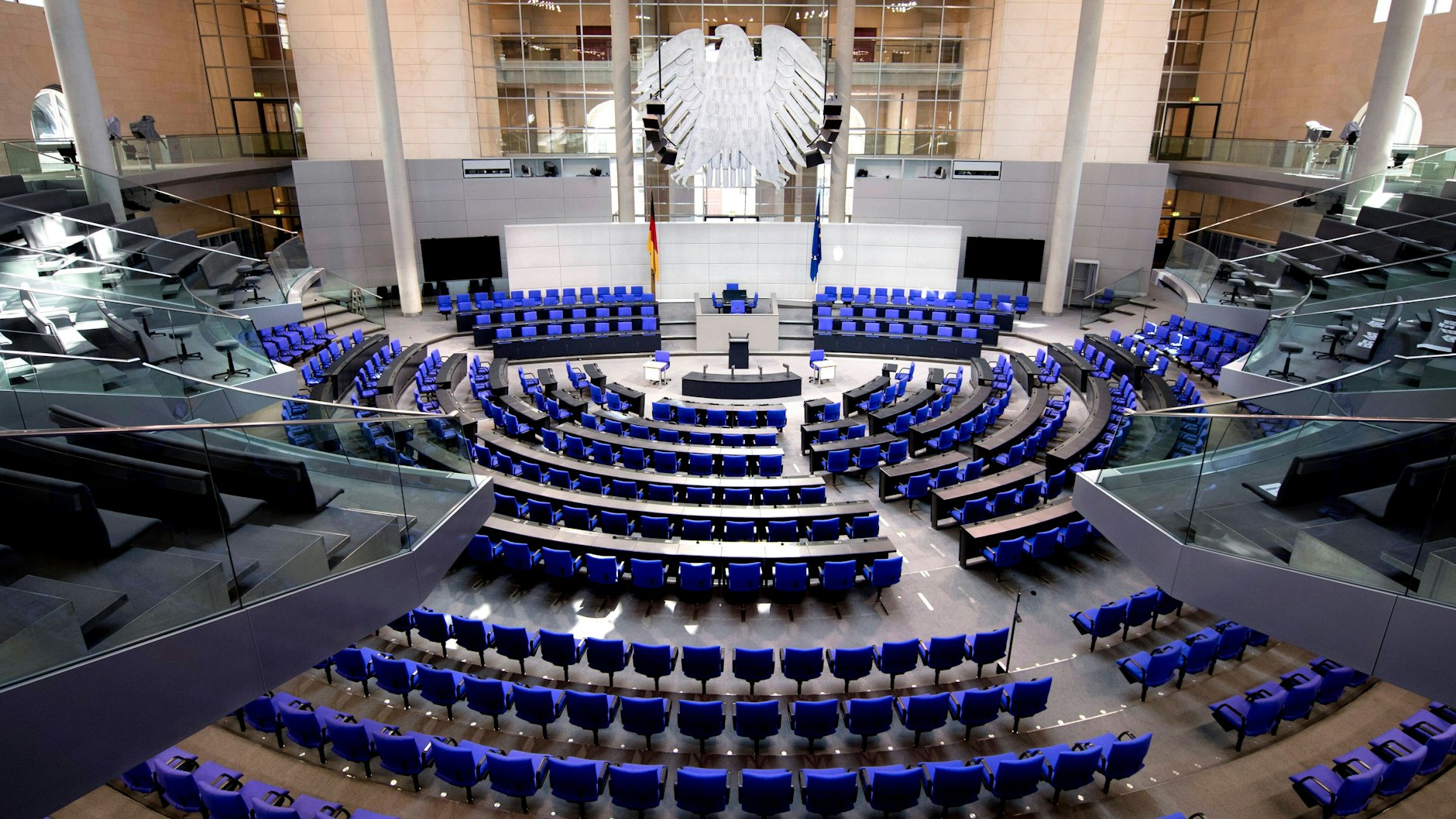 Deutscher Bundestag: Blick in den Plenarsaal (Archivbild)