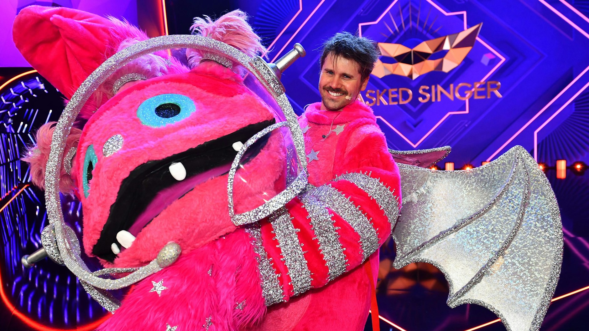 Thore Schölermann stand als Monstronaut in der vierten Staffel auf der „Masked Singer“-Bühne.