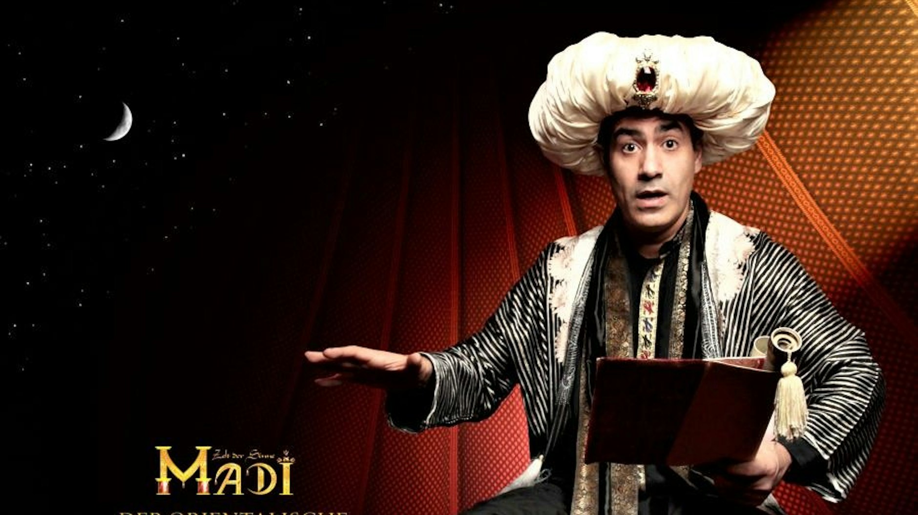 Lassen Sie sich von Klängen, Farben und Düften in die märchenhafte Welt des Orients entführen.