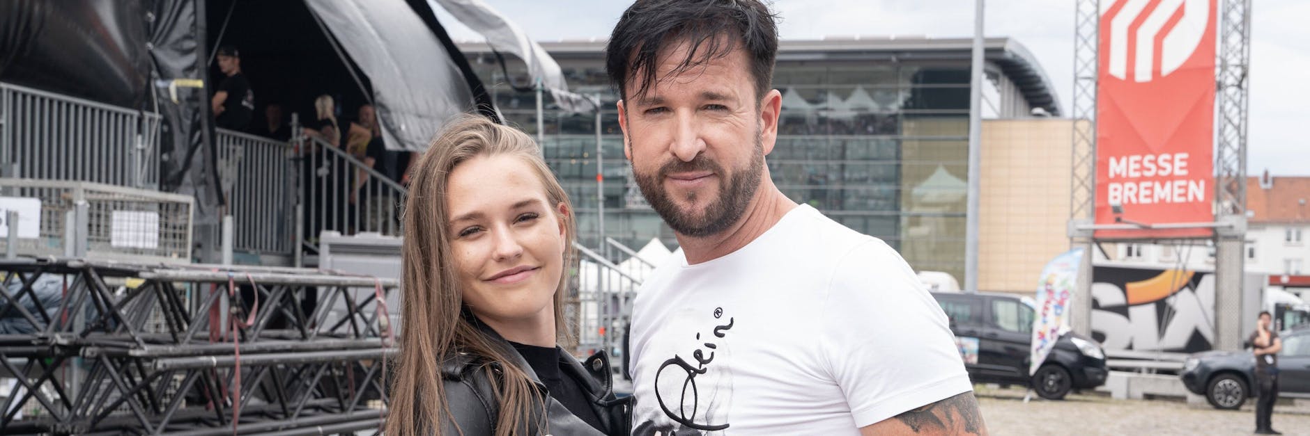 Laura Müller mit Ehemann Michael Wendler. 