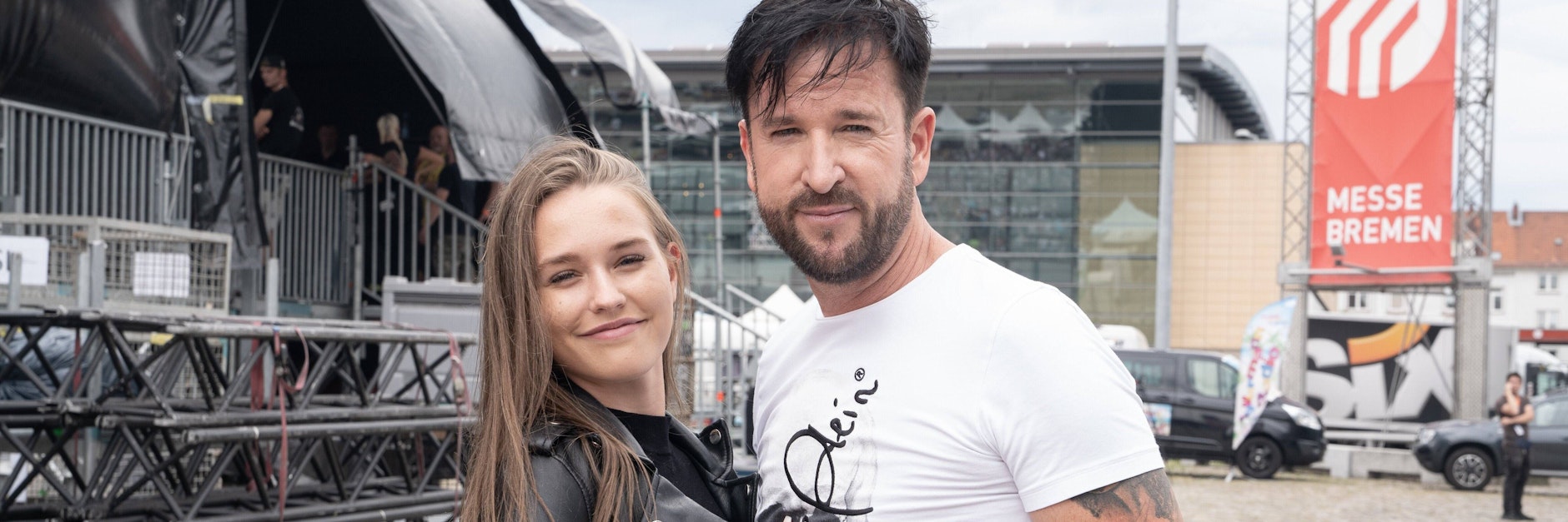 Laura Müller mit Ehemann Michael Wendler.&nbsp;