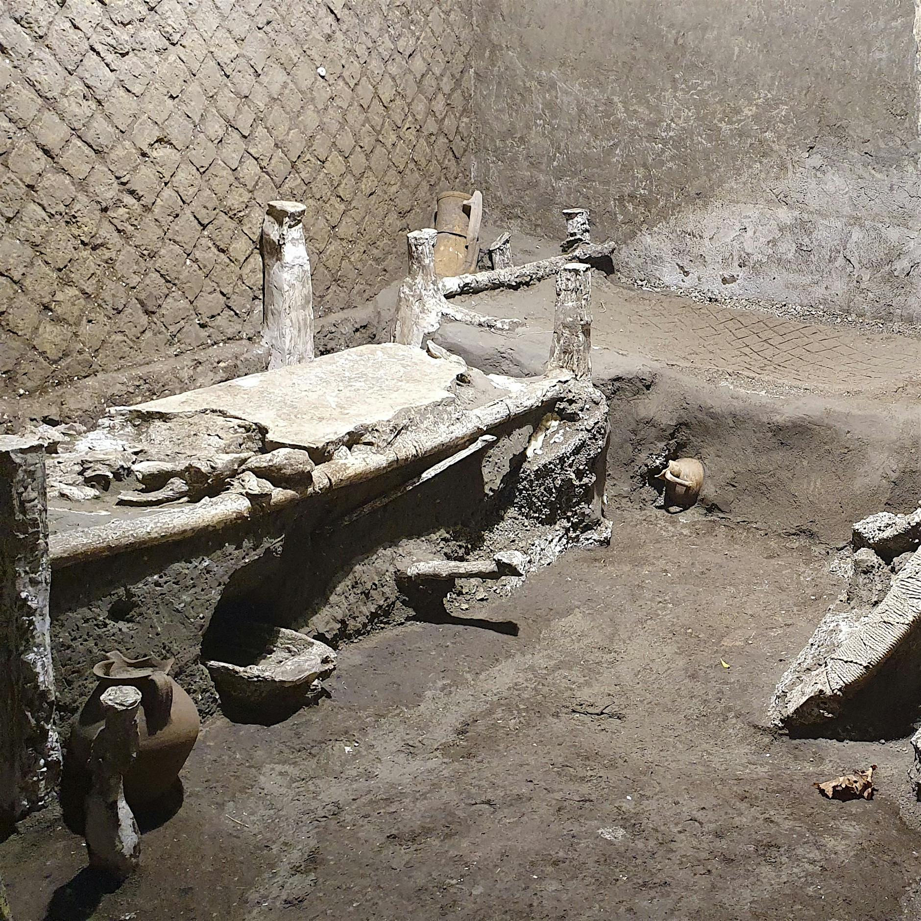 Pompeji: Archäologen entdecken gut erhaltenes Sklavenzimmer