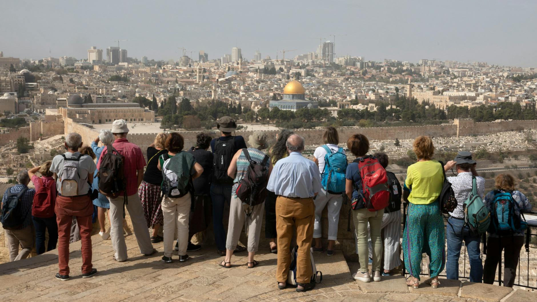 Touristengruppen dürfen unter bestimmten Auflagen auch ohne Booster-Impfung nach Israel einreisen (Archivbild). 