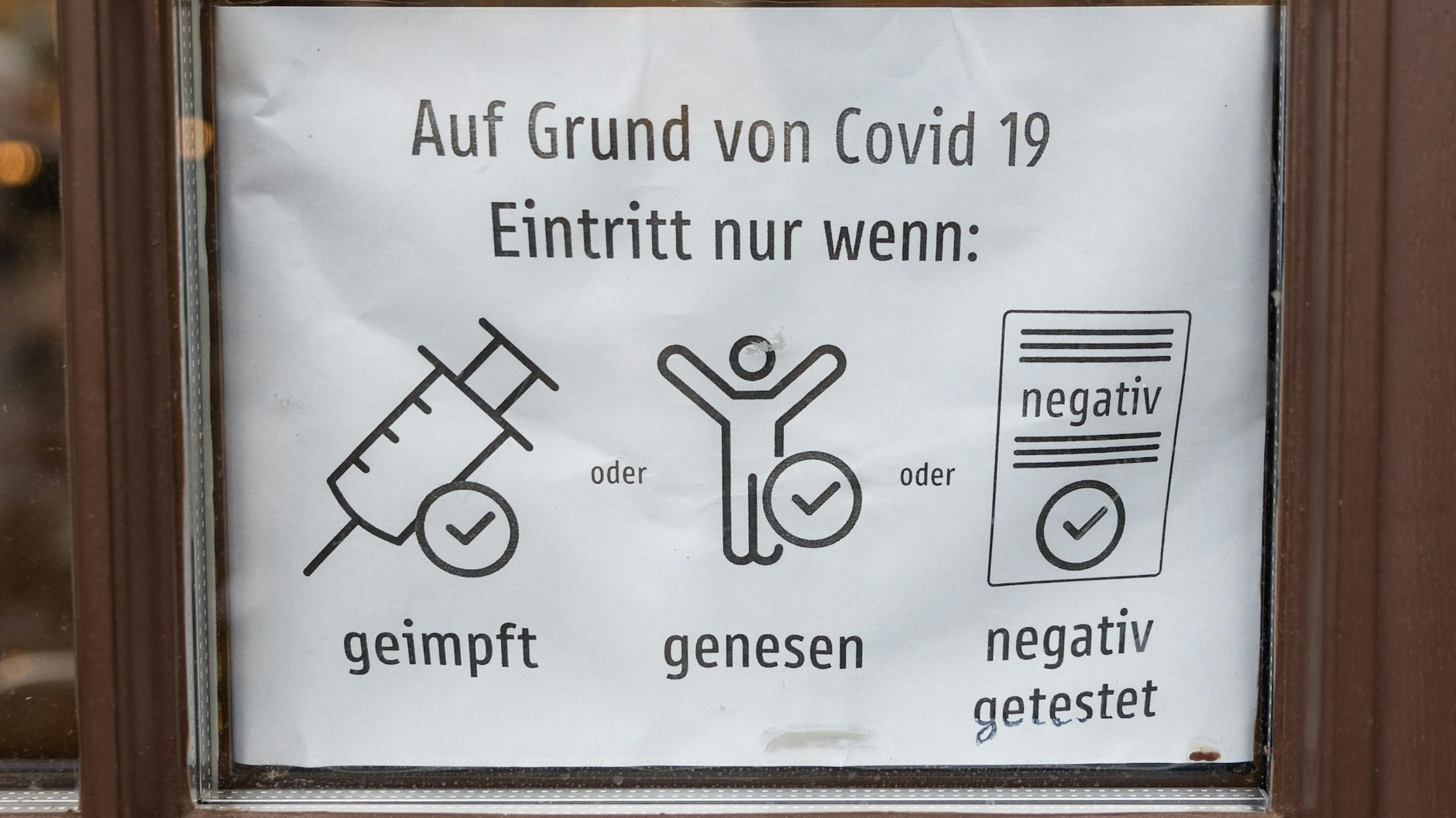 Findet die sogenannte 3G-Regelung Anwendung, dürfen nur noch Geimpfte, Genesene oder Getestete persönlich im Betrieb anwesend sein. (Symbolbild)