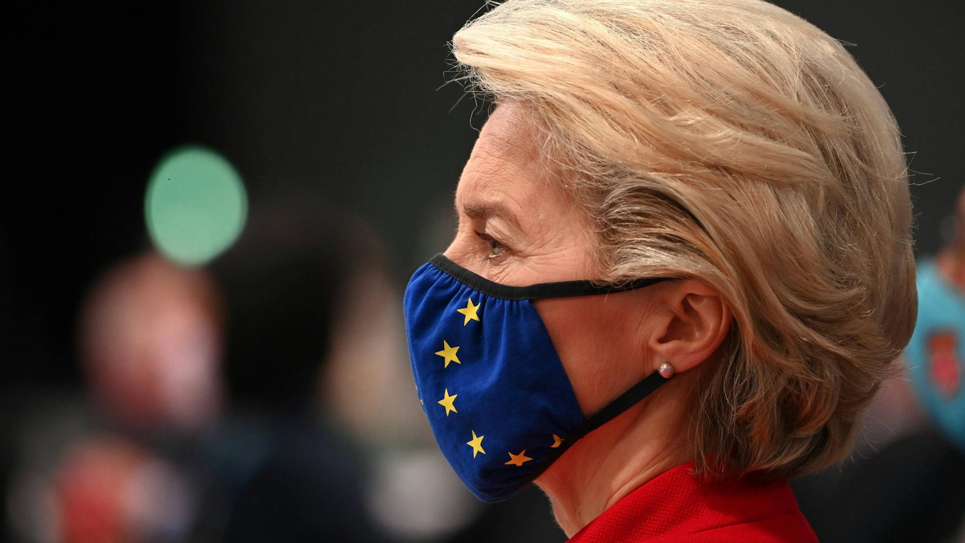 Ursula von der Leyen auf dem Klimagipfel in Glasgow. 