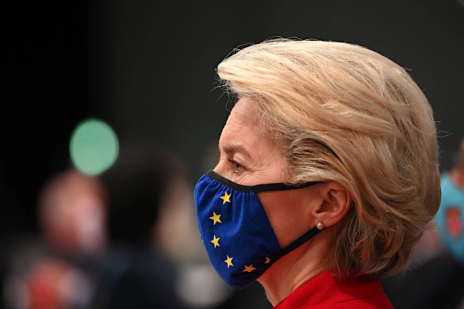 Ursula von der Leyen auf dem Klimagipfel in Glasgow.&nbsp;