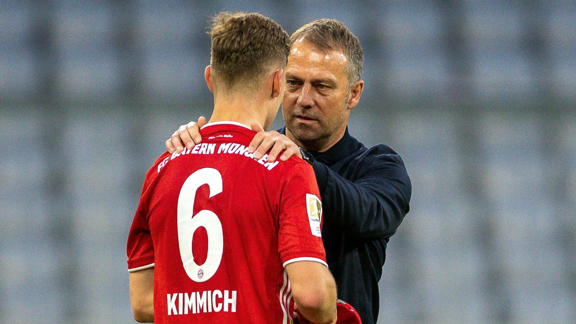 Bundestrainer Hansi Flick hat vor, mit Joshua Kimmich übers Impfen zu sprechen.