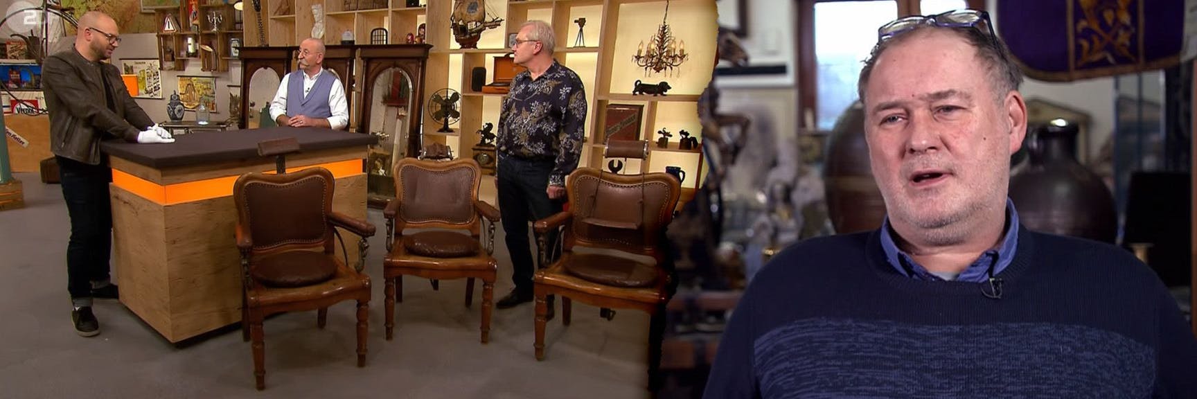 Walter „Waldi“ Lehnertz gehört bei „Bares für Rares“ zu den Stars - und kaufte vor geraumer Zeit mehrere Friseurstühle.