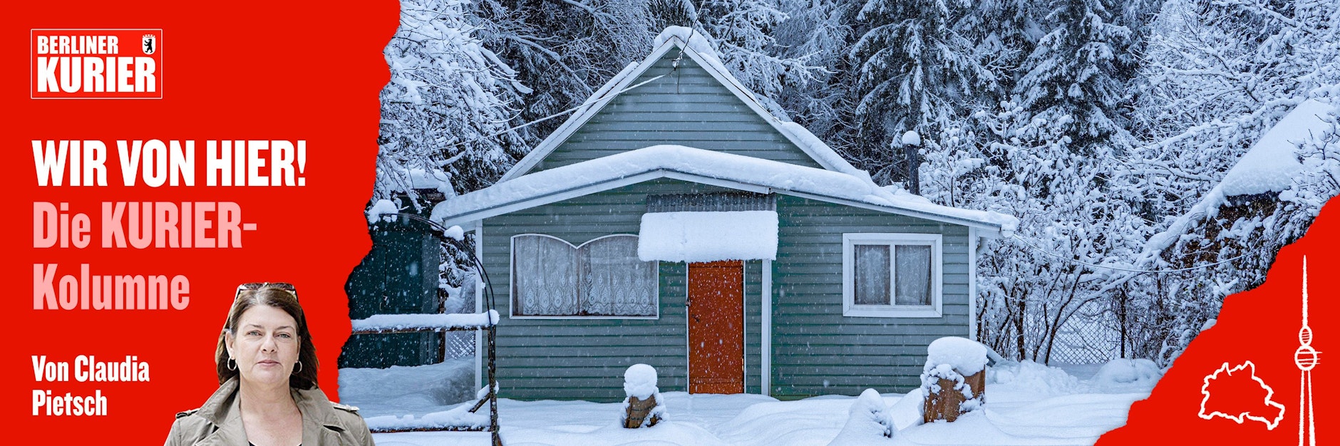 Auch das kleinste Häuschen muss jetzt winterfest gemacht werden, so dass nichts einfrieren kann.
