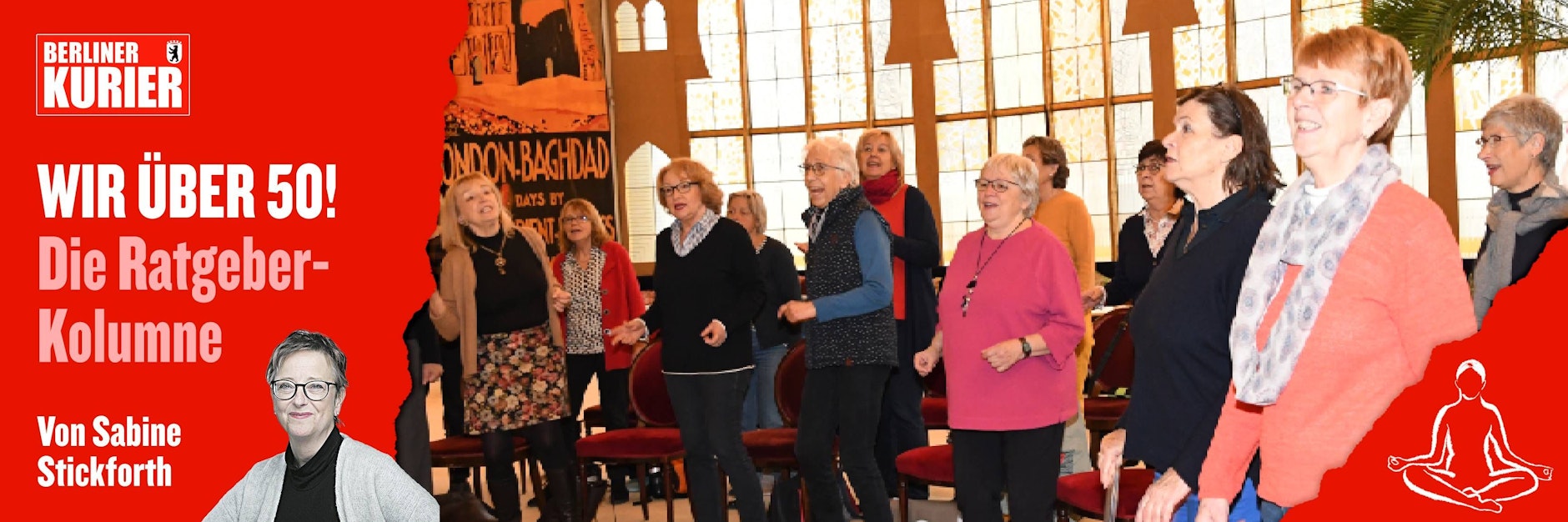  Chorprobe „Die Herzschrittmacher“ Chor der Kudamm-Bühnen im Schillertheater  Laienchor alle Mitglieder sind 66+