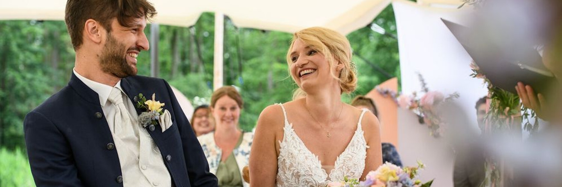 Bei ihrer „Hochzeit auf den ersten Blick“ lernen sich Anika und David vor dem Altar kennen.