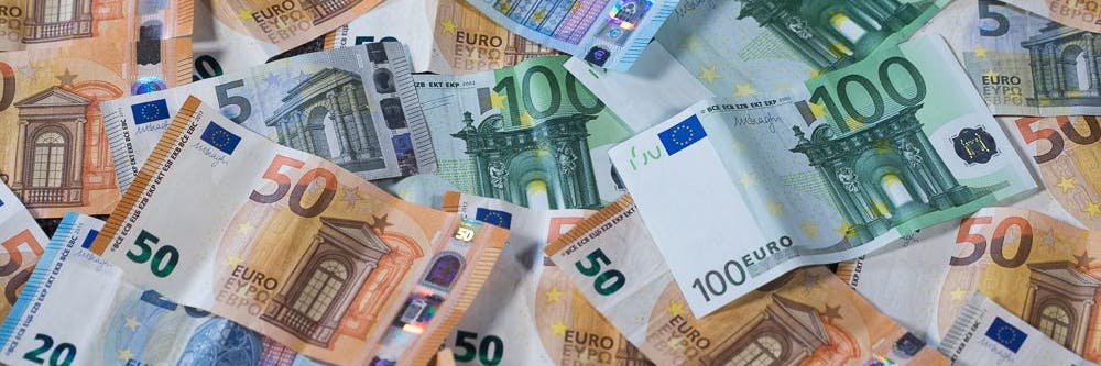 26,5 Milliarden Banknoten sind im Euro-Raum im Umlauf.