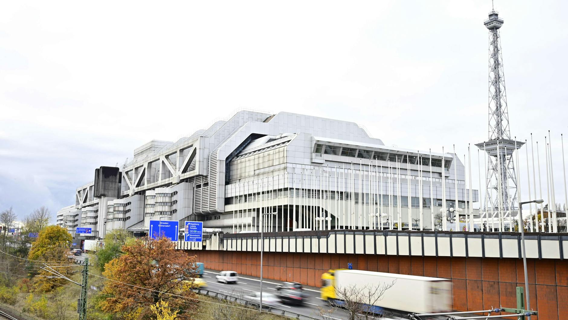 Auch das ICC in Berlin soll Impfzentrum werden.