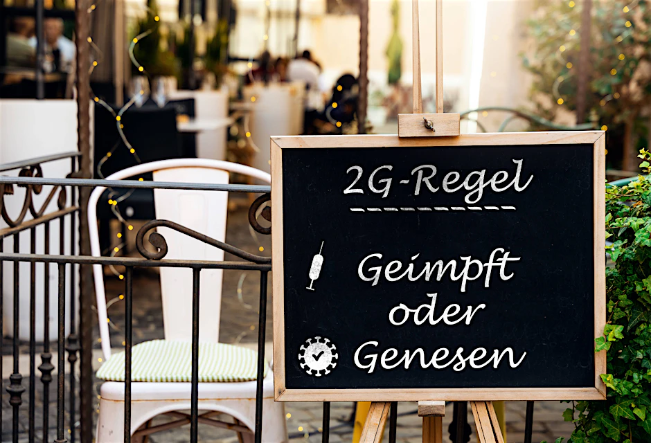 Berlin hat sich für eine flächendeckende 2G-Regelung entschieden (Symbolbild).&nbsp;