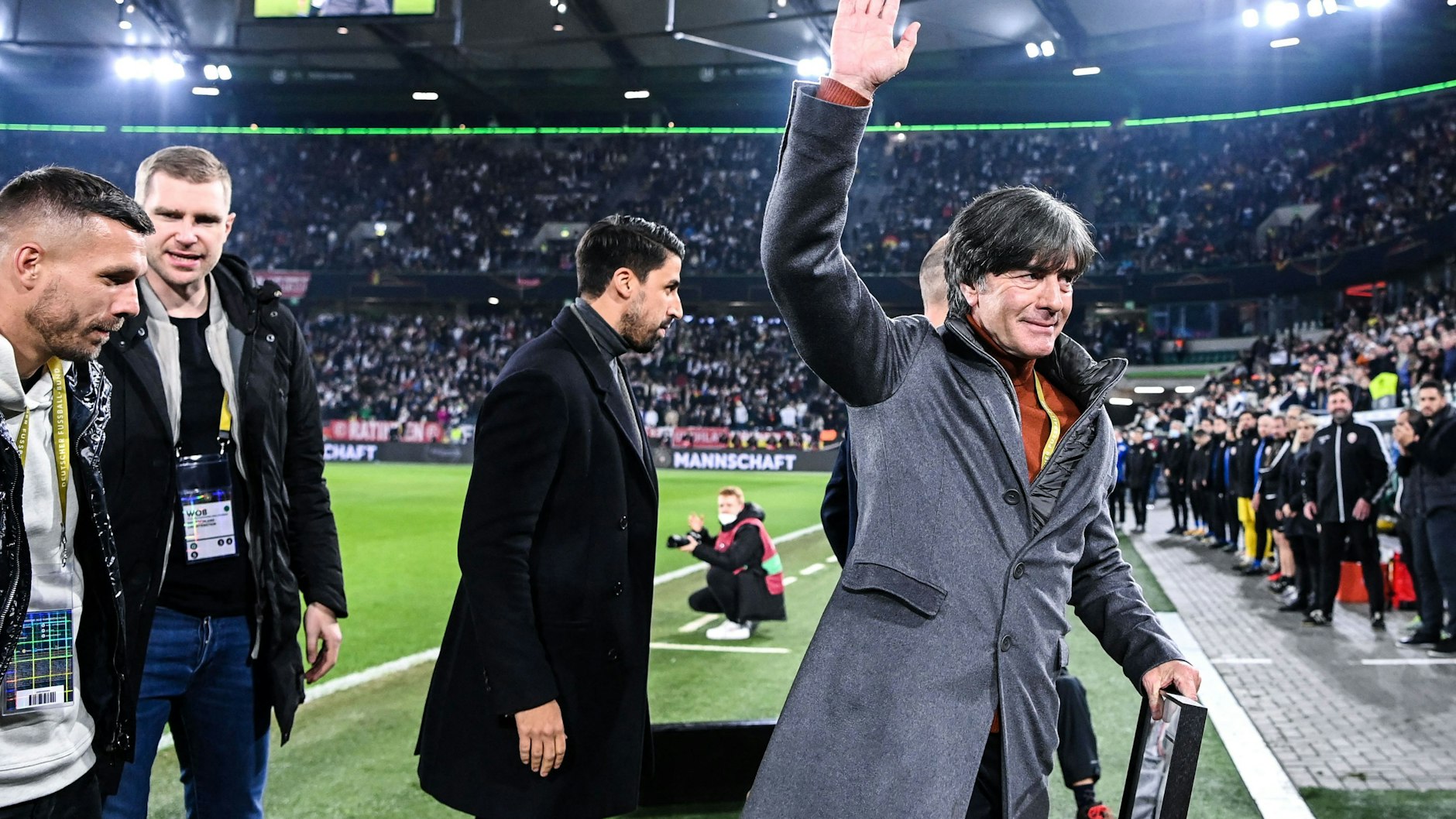 Joachim Löw wurde zu seinem offiziellen Abschied sehr gefeiert.&nbsp;&nbsp;
