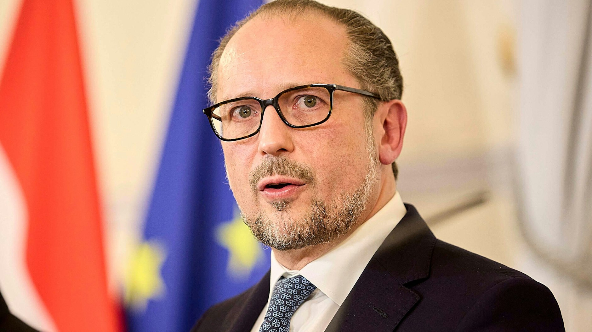 Österreichs Kanzler&nbsp;Alexander Schallenberg hat einen Lockdown für Ungeimpfte angekündigt.&nbsp;