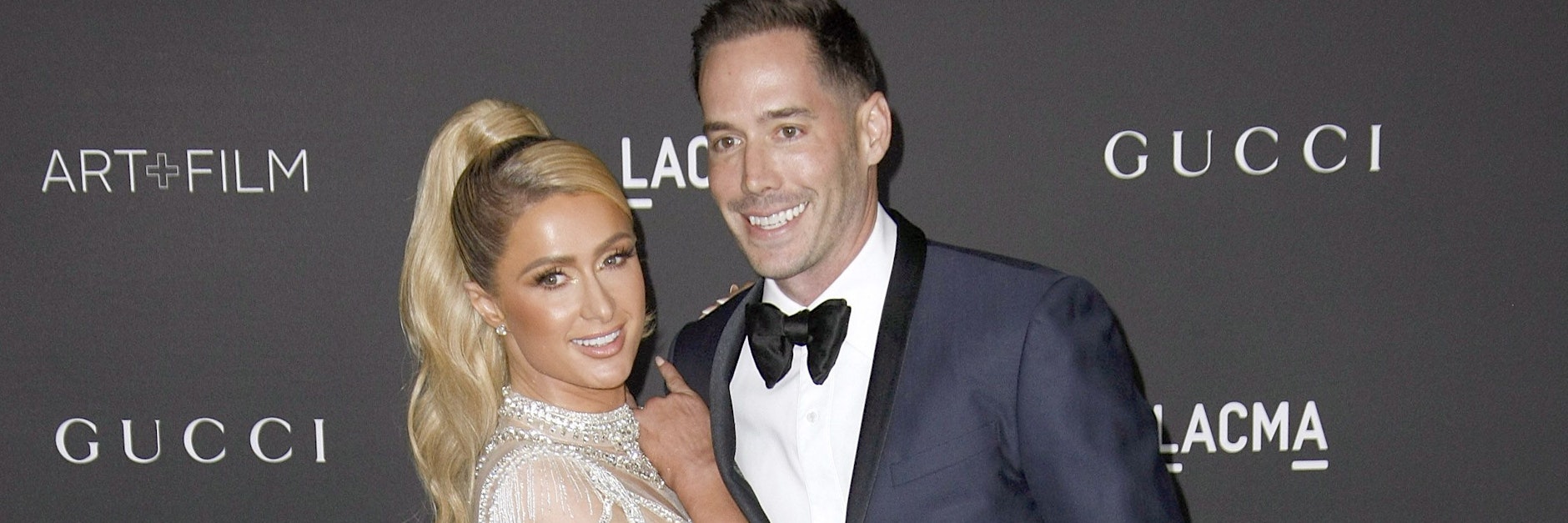 Da waren sie noch nur verlobt: US-Reality-Star Paris Hilton und Carter Reum bei einer Gala im Los Angeles County Museum of Art vergangene Woche.