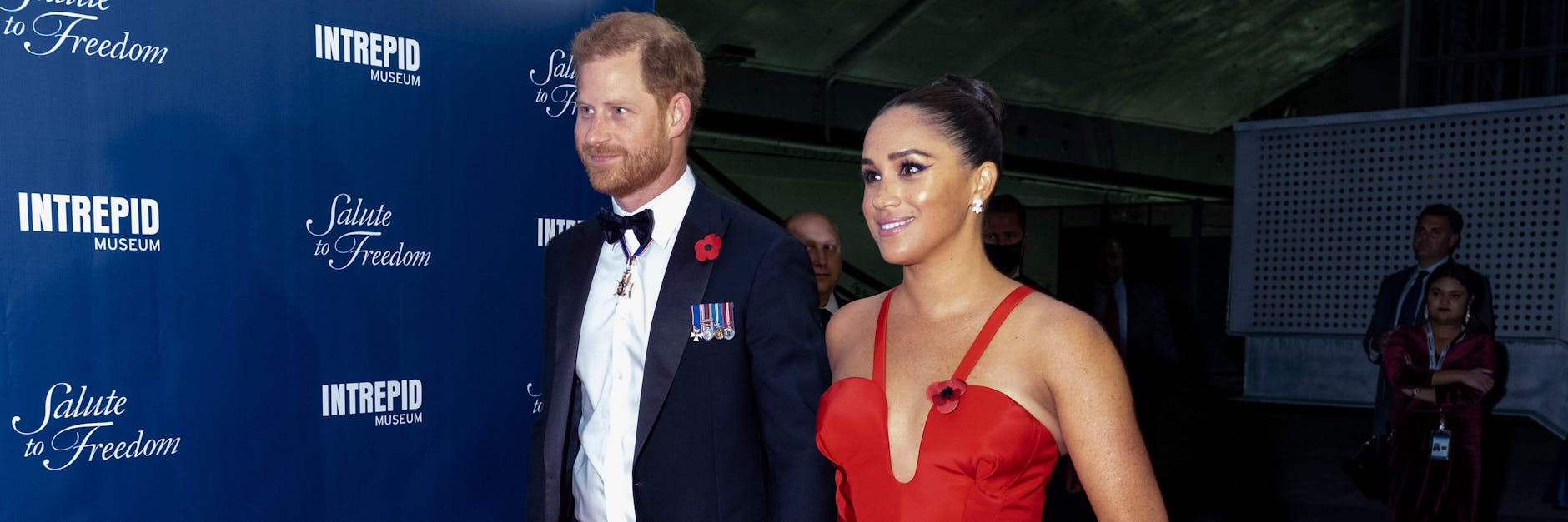 Prinz Harry und Herzogin Meghan bei einer Gala am 10. November in New York