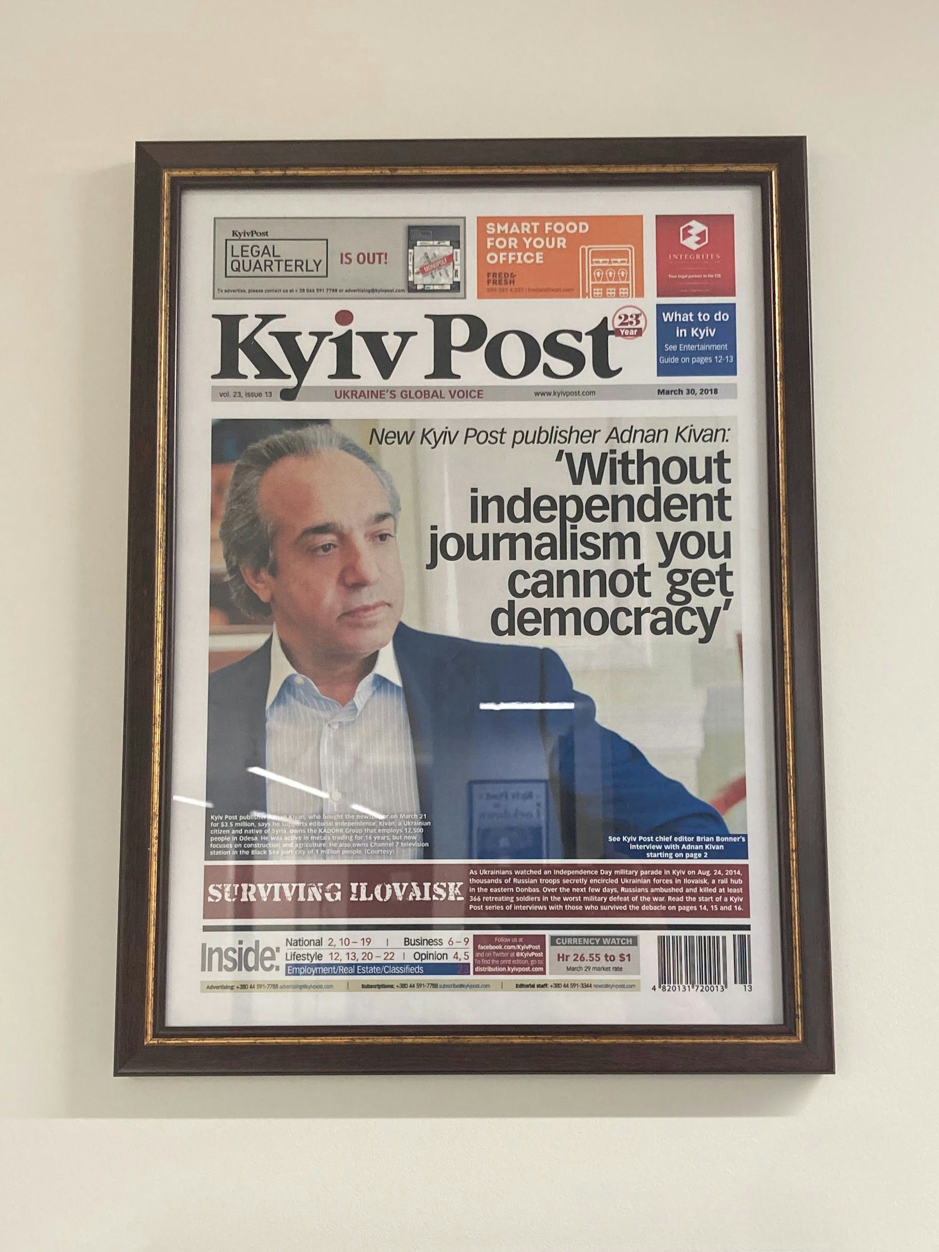 Nach Schließung der Kyiv Post Das Ende einer „Oase der Unabhängigkeit“
