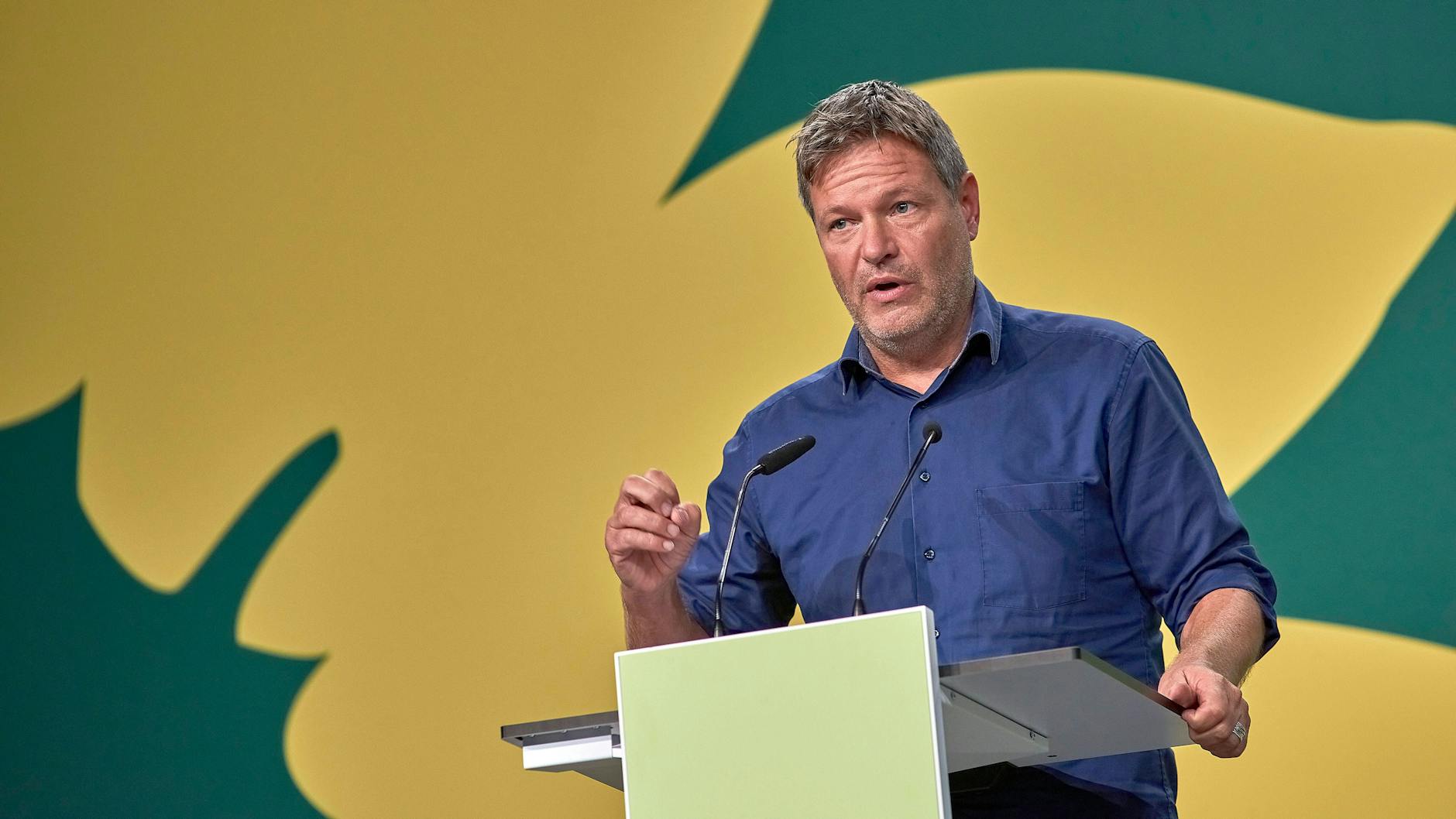 Grünen-Chef Robert Habeck sieht die nächste Regierung als Klimaregierung.