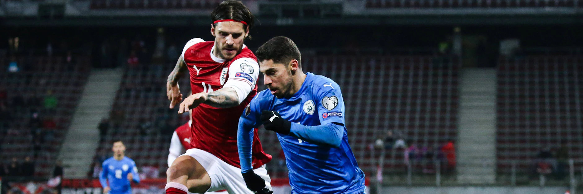 Unions Christopher Trimmel erfreute sich in seinem mittlerweile 18. Länderspiel an einem 4:2-Sieg seiner Österreicher gegen Israel. 