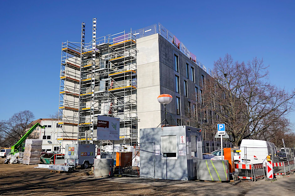 Auch an der Brabanter Straße in Berlin-Wilmersdorf entstand in diesem Jahr eine neue Flüchtlingsunterkunft.