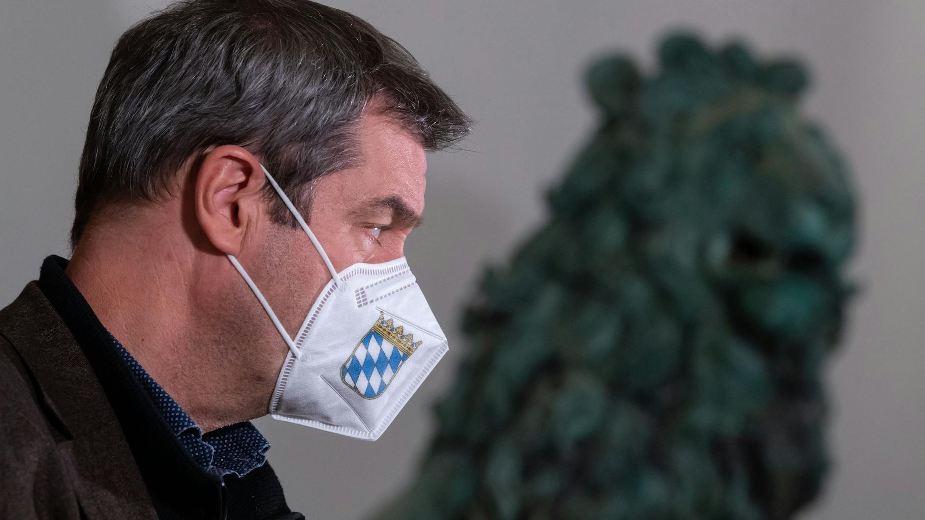 Markus Söder (CSU) sieht Deutschland in Sachen Corona zum Sorgenkind der EU werden.