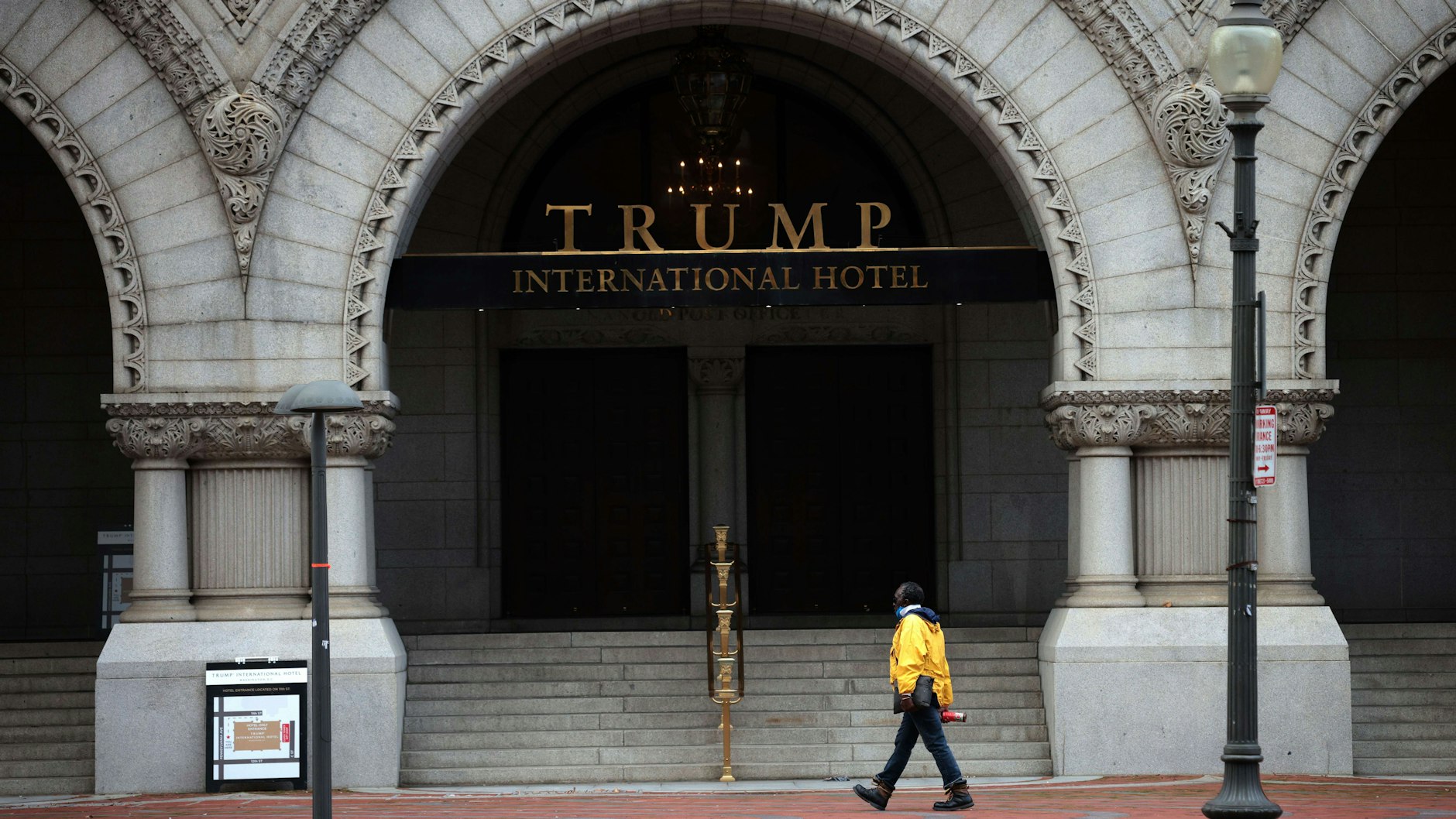 Das Trump International Hotel befindet sich in der Nähe des Weißen Hauses.