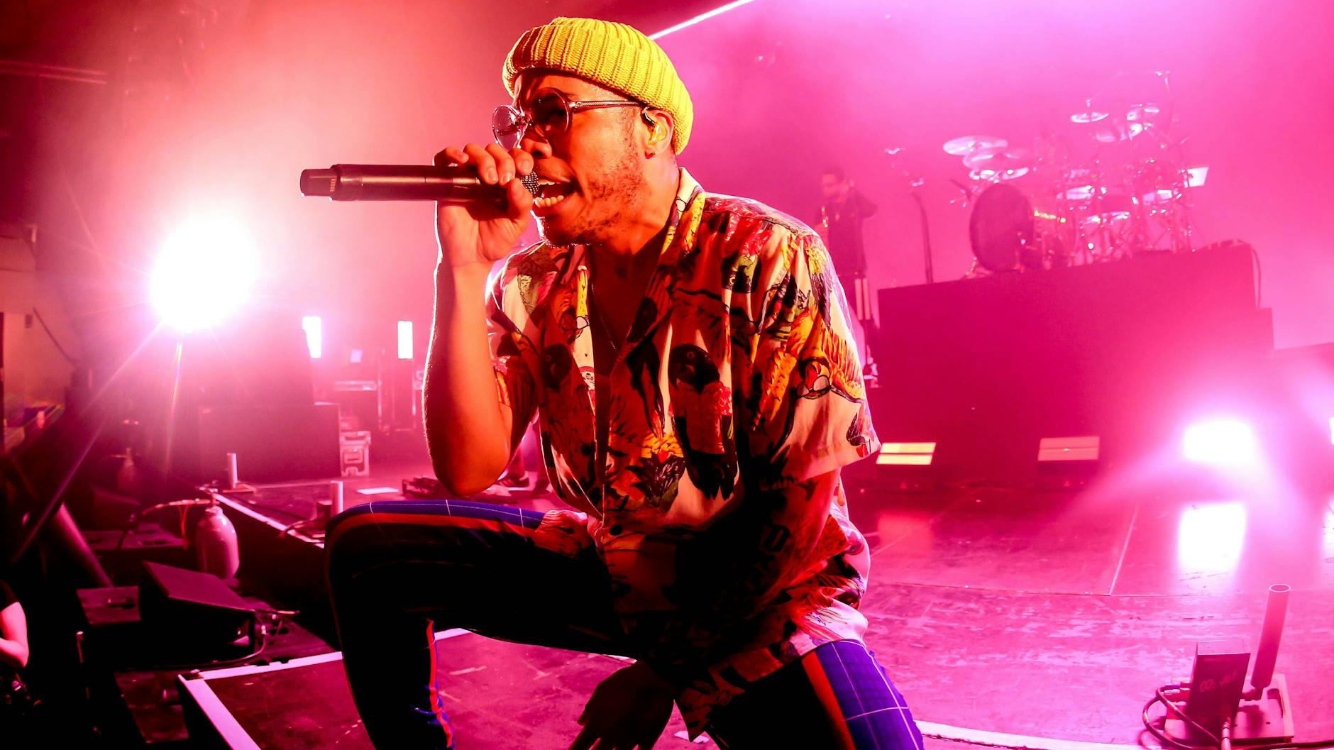 Anderson .Paak singt in der ausverkauften Columbiahalle.