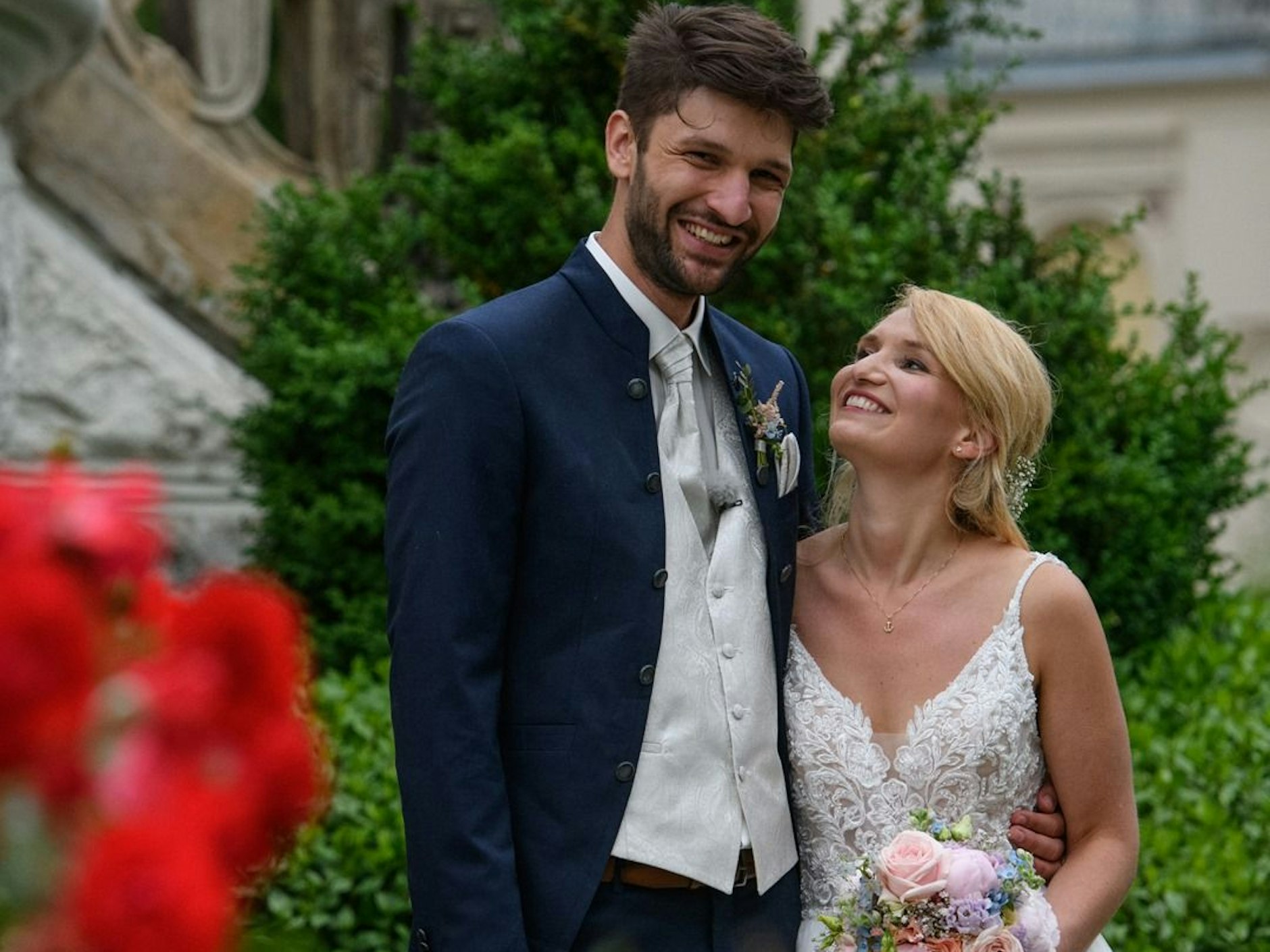 Nach ihrer „Hochzeit auf den ersten Blick“ scheinen Anika und David ein echtes Traumpaar zu sein.