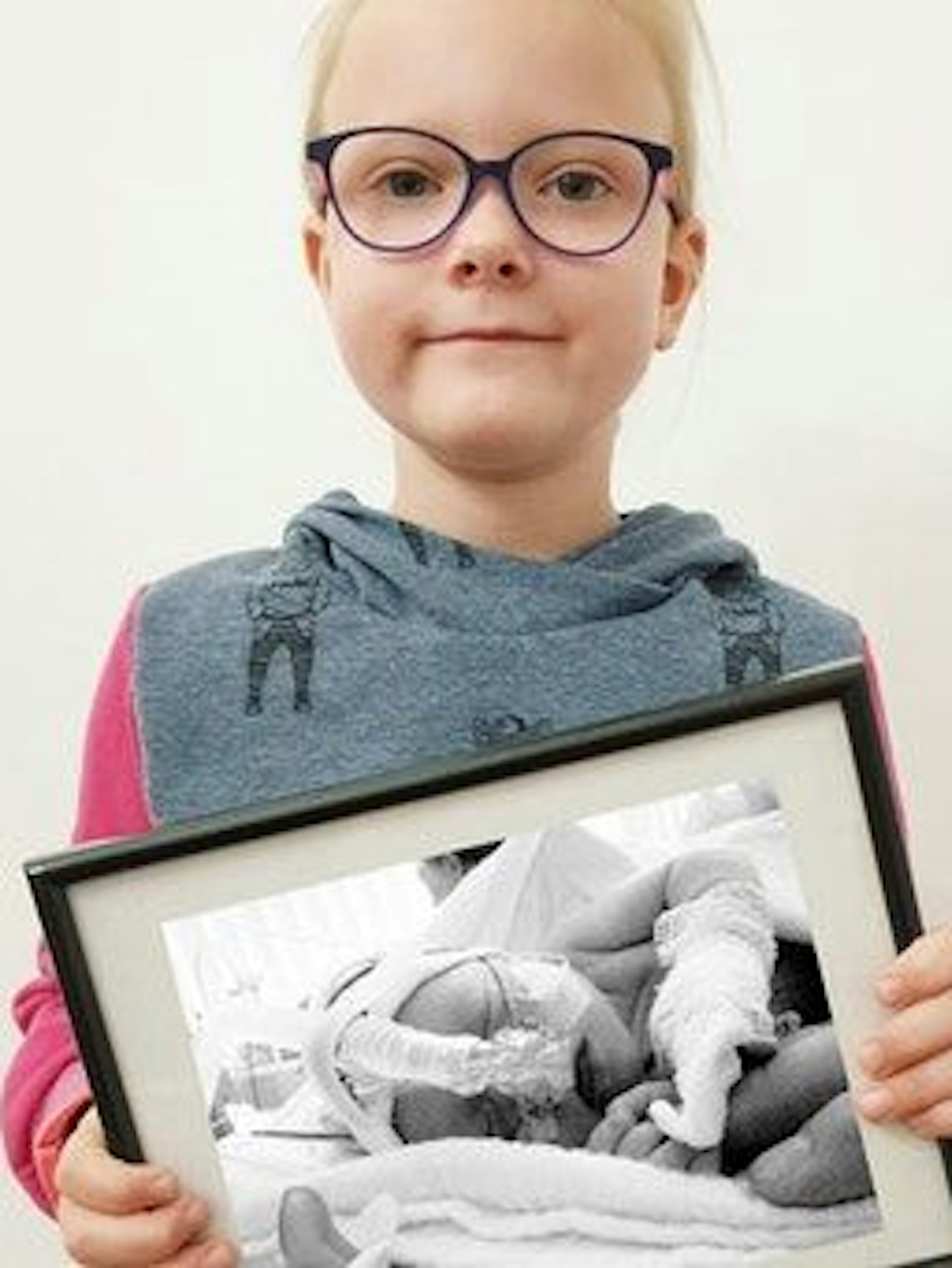 Mit jetzt sieben Jahren merkt man dem ehemaligen Frühchen Ruby von ihrem Frühstart ins Leben nichts mehr an.