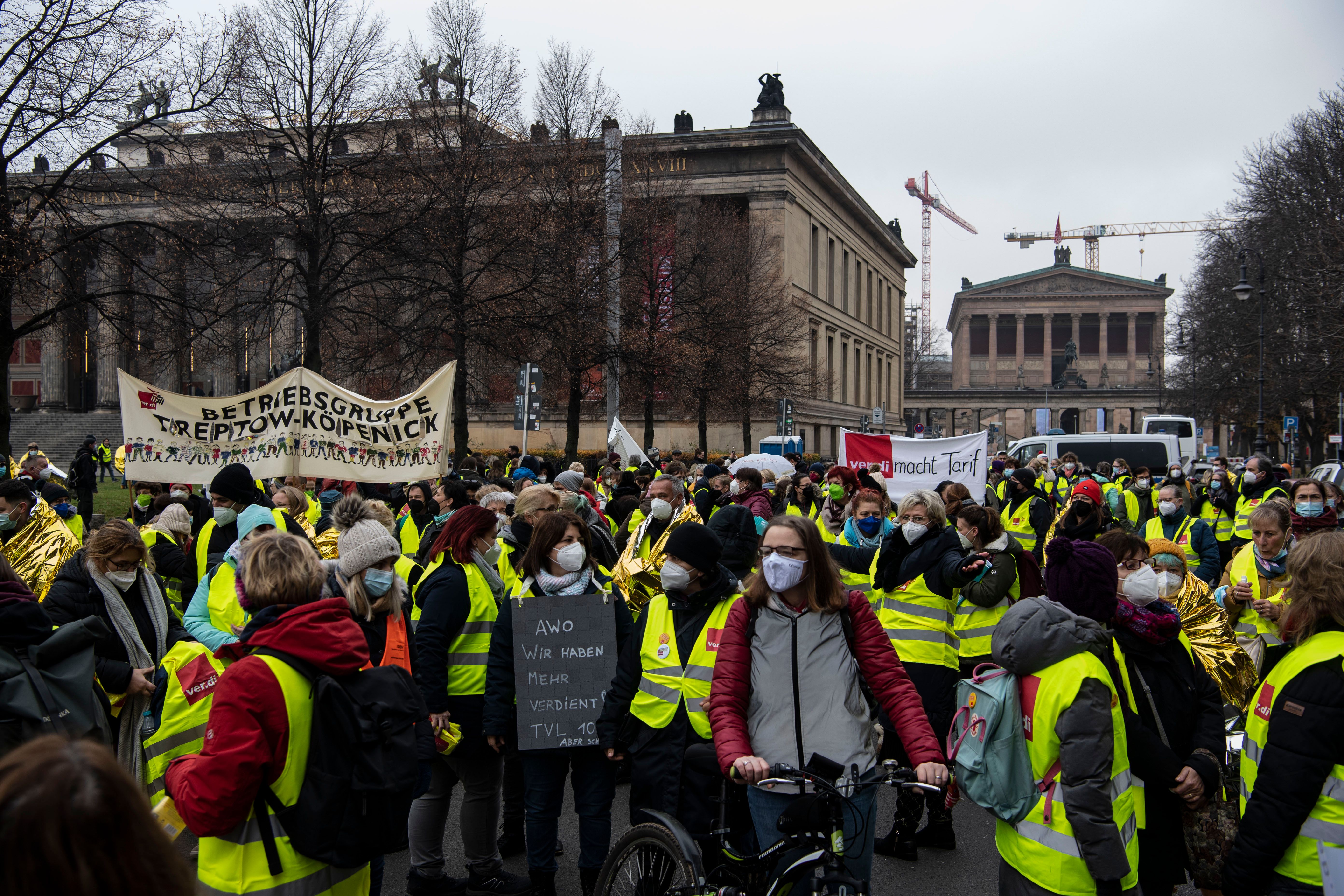 Berlin: Der Warnstreik Im öffentlichen Dienst Geht Weiter