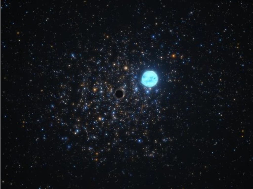 Erstmals Schwarzes Loch in anderer Galaxie entdeckt
