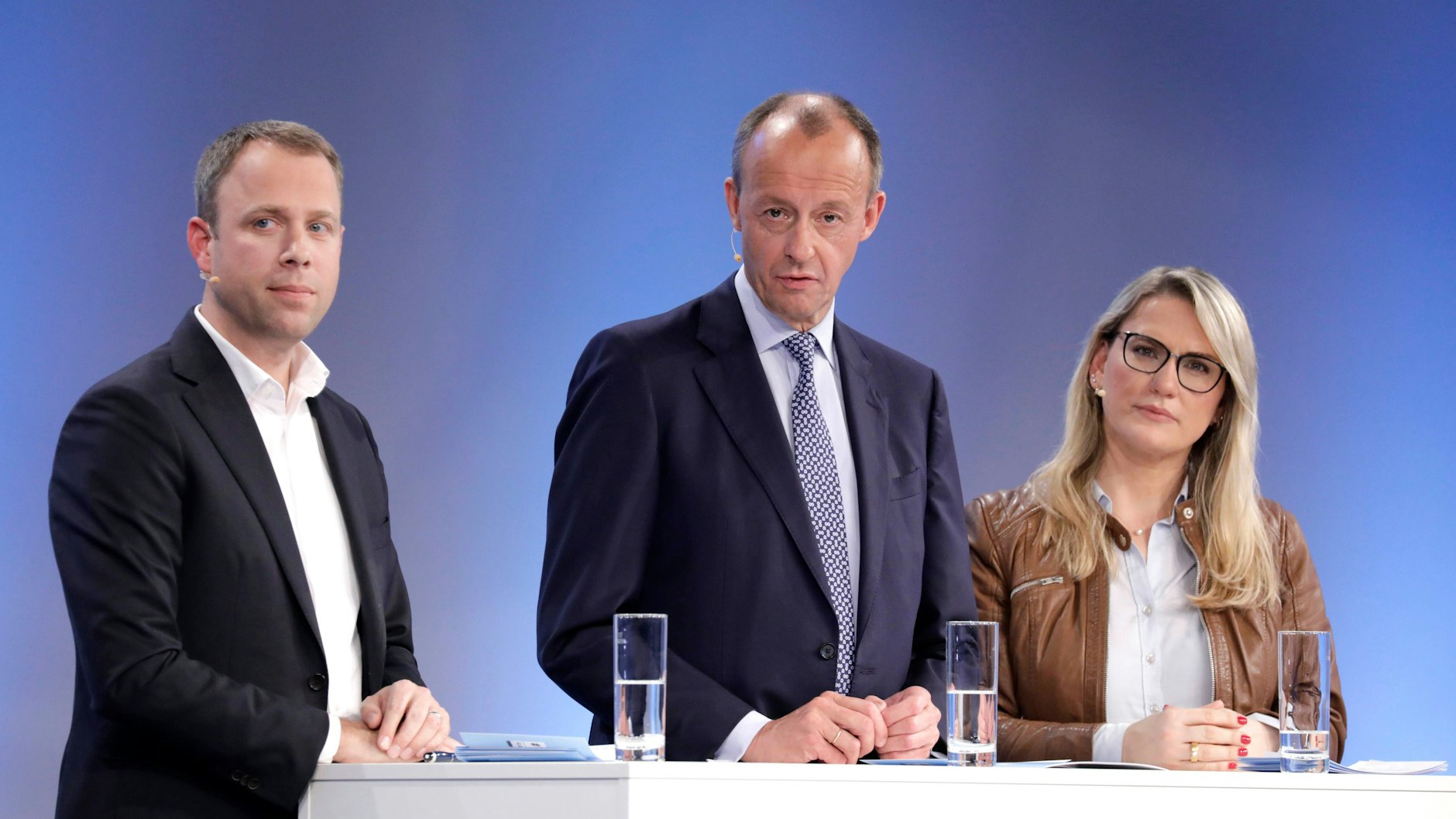 Ein Berliner in die CDU-Führung: Der frühere Gesundheitssenator von Berlin, Mario Czaja (l.), soll Generalssekretär werden, wenn Friedrich Merz die Wahl zum CDU-Chef gewinnt. Christina Stumpp aus Baden-Württemberg ist als stellvertretende Generalsekretärin vorgesehen.