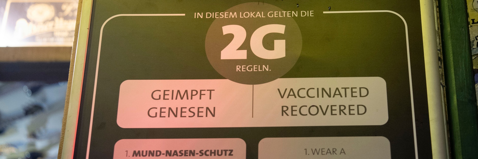 Alles „2G“, oder was?&nbsp;Die Maßnahmen der Bundesländer sind sehr unterschiedlich.