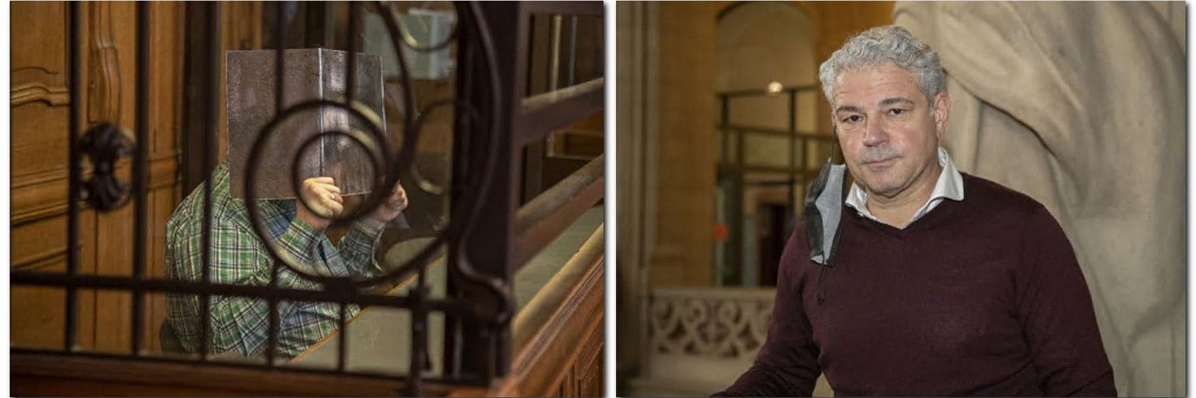 Star-Rechtsmediziner Professor Michael Tsokos (rechts) sollte am Dienstag im Prozess gegen den Kannibalen von Pankow (links) aussagen.