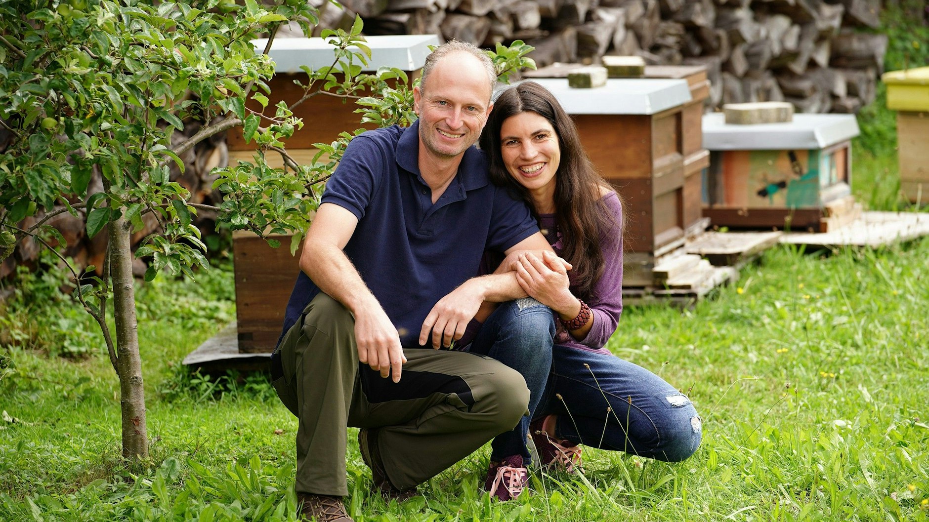 Wollen sich nach „Bauer sucht Frau“ wiedersehen: Hubert und Andrea.