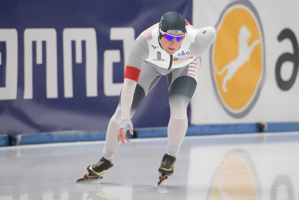 Dank eines Videobeweises erlebt Claudia Pechstein ihre achten Winterspiele